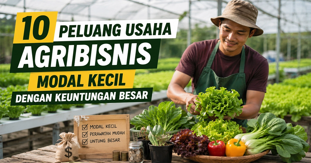 10 Peluang Usaha Agribisnis Modal Kecil dengan Keuntungan Besar