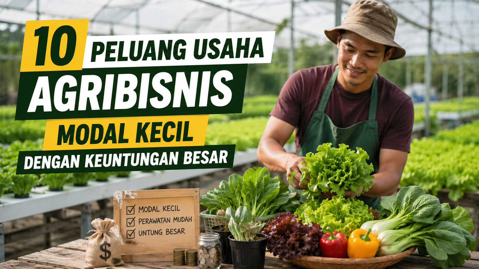10 Peluang Usaha Agribisnis Modal Kecil dengan Keuntungan Besar