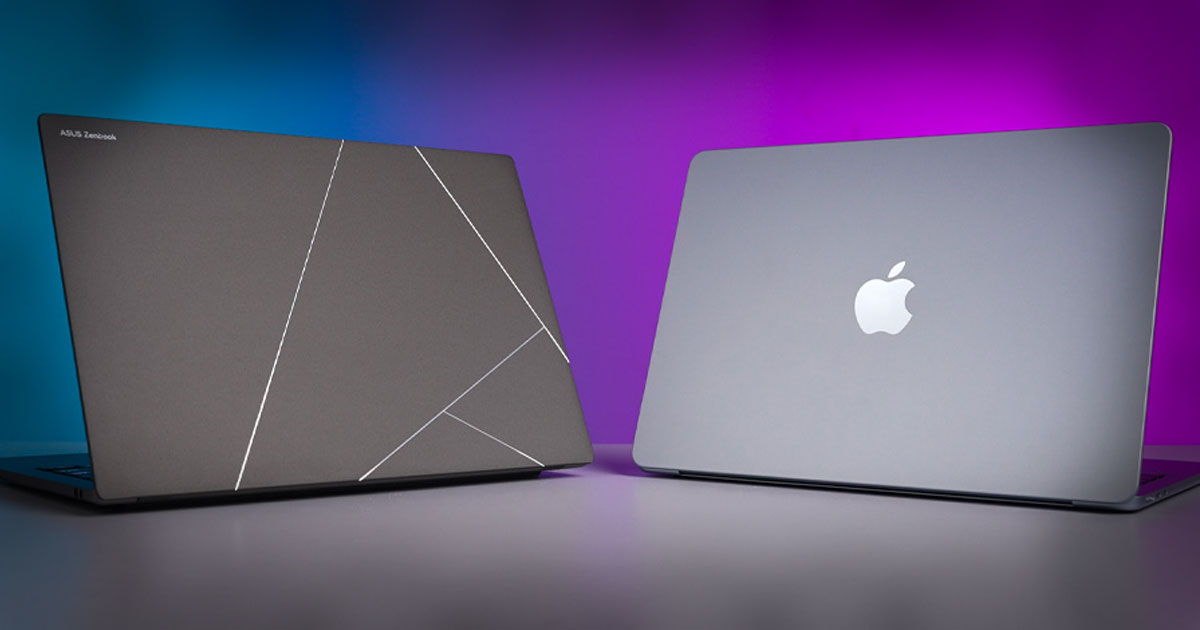 Perbandingan MacBook Air M4 dan ASUS Zenbook 14 OLED, Laptop Tipis Terbaik 2026